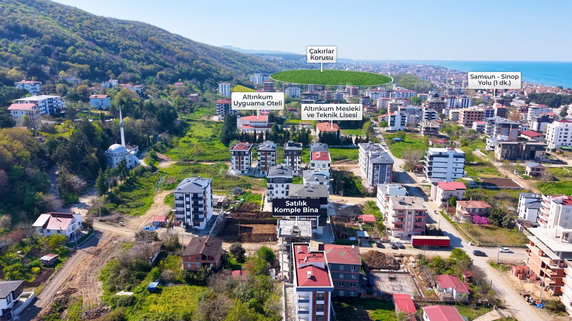 Denize Yakın Komple Satılık Bina