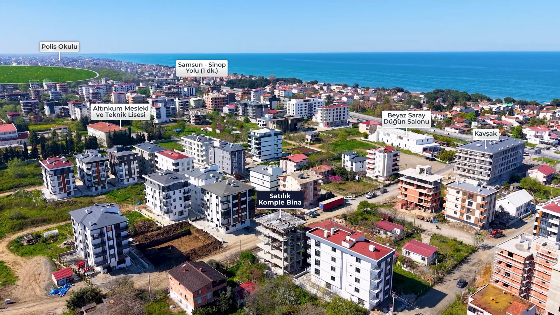 Denize Yakın Komple Satılık Bina