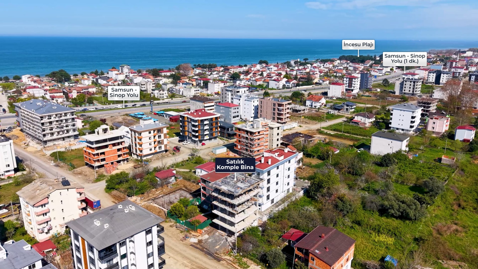 Denize Yakın Komple Satılık Bina