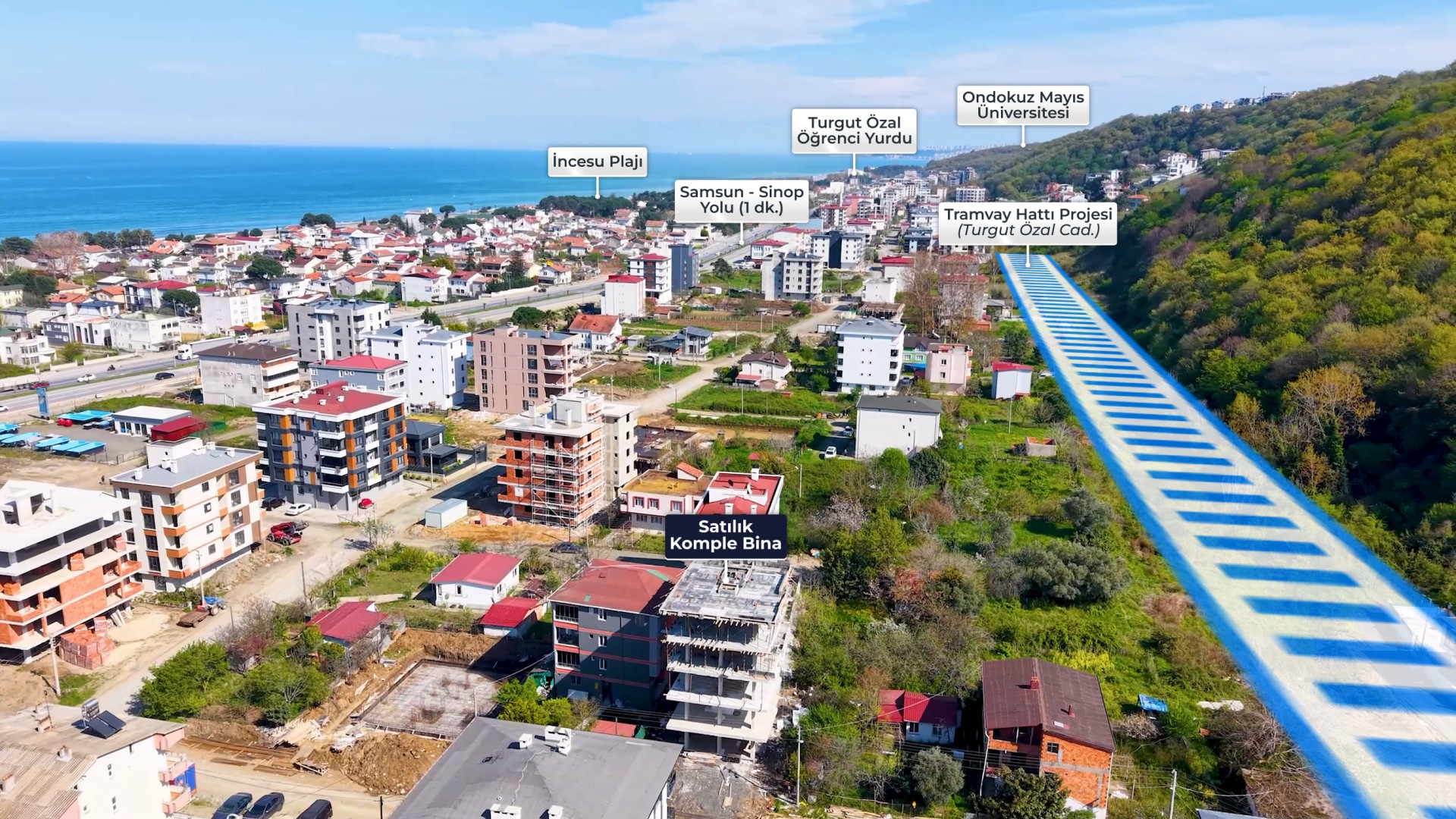 Denize Yakın Komple Satılık Bina
