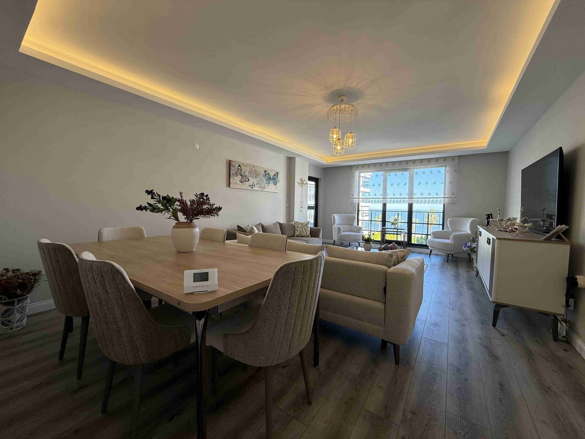 Atakum Sahilde Deniz Manzaralı Lüks 3+1