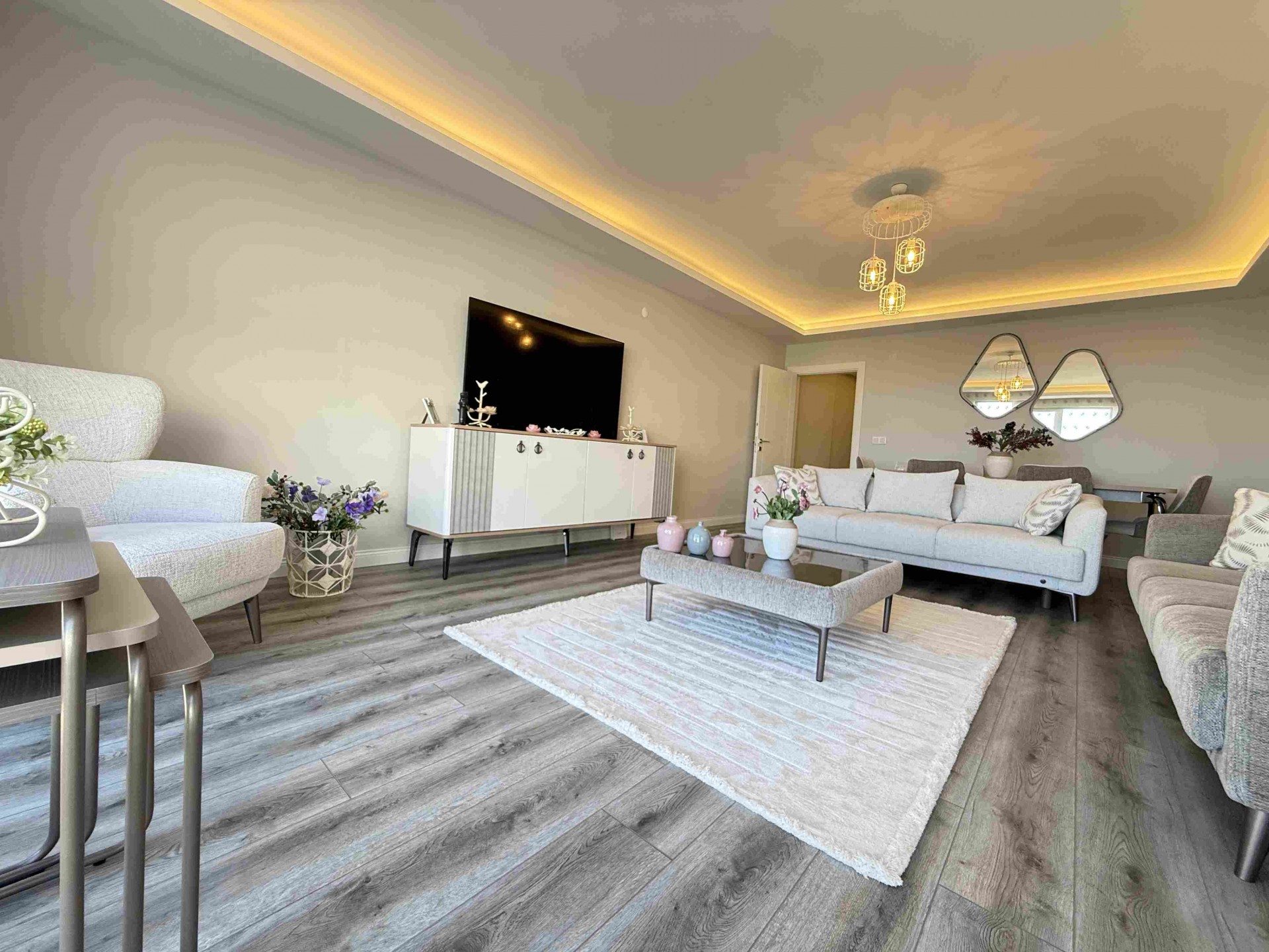 Atakum Sahilde Deniz Manzaralı Lüks 3+1