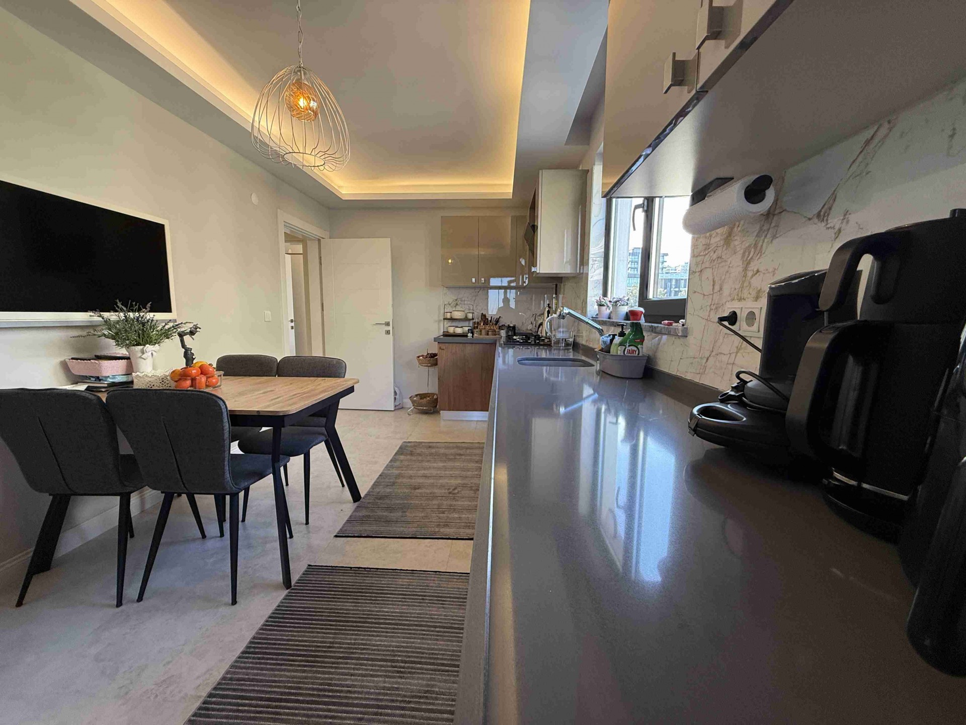 Atakum Sahilde Deniz Manzaralı Lüks 3+1