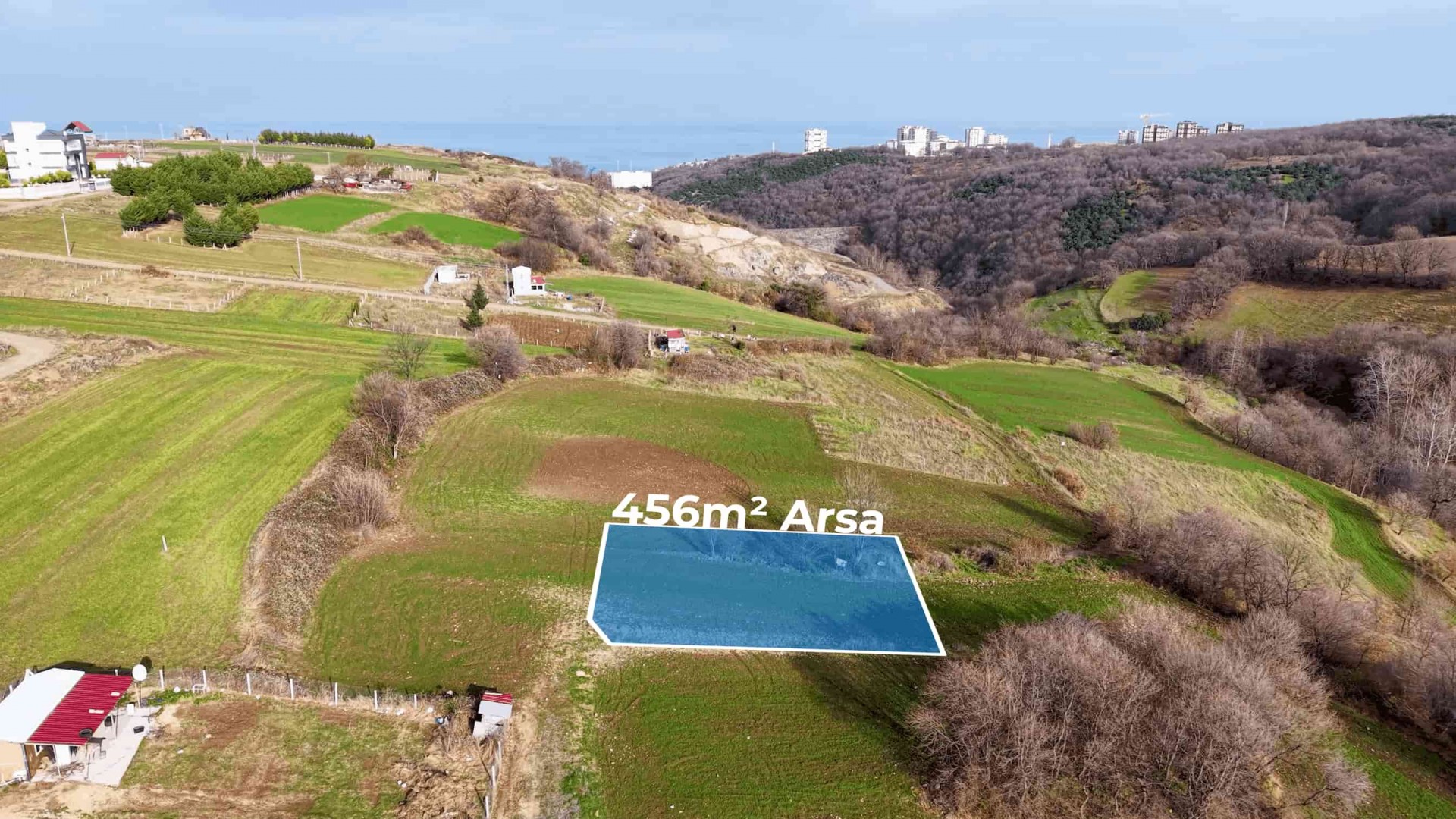 Atakum Büyükoyumca'da 5 Kata İmarlı Fırsat Arsa