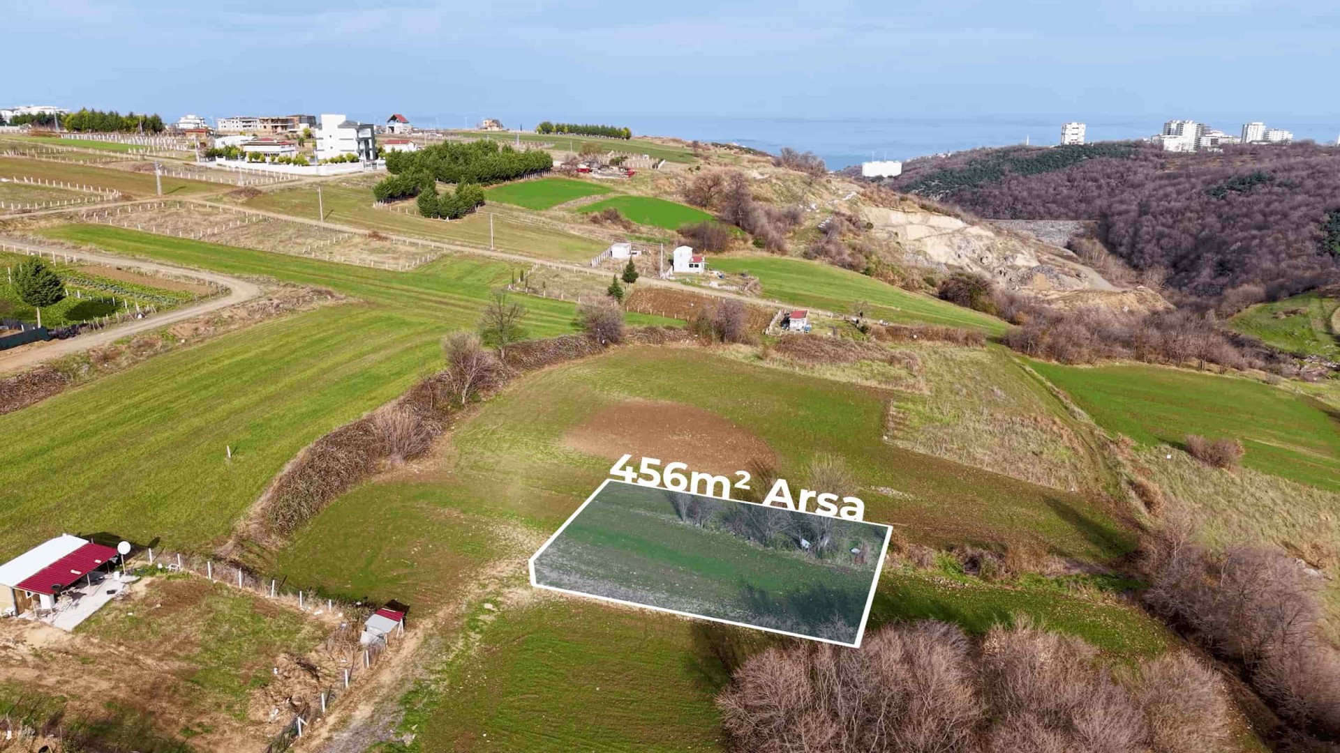 Atakum Büyükoyumca'da 5 Kata İmarlı Fırsat Arsa