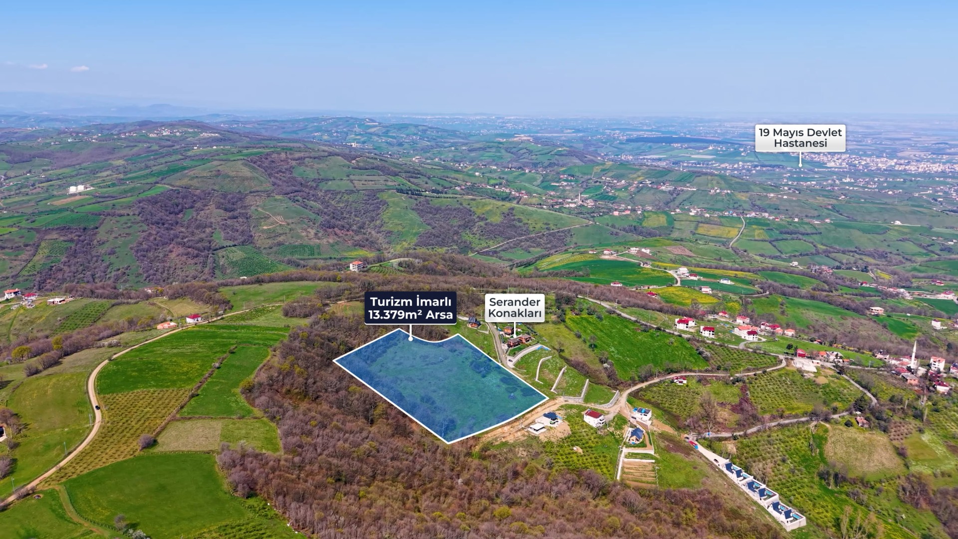 TURİZM VE TİCARİ İMARLI ARSA | DENİZ MANZARALI PROJE FIRSATI