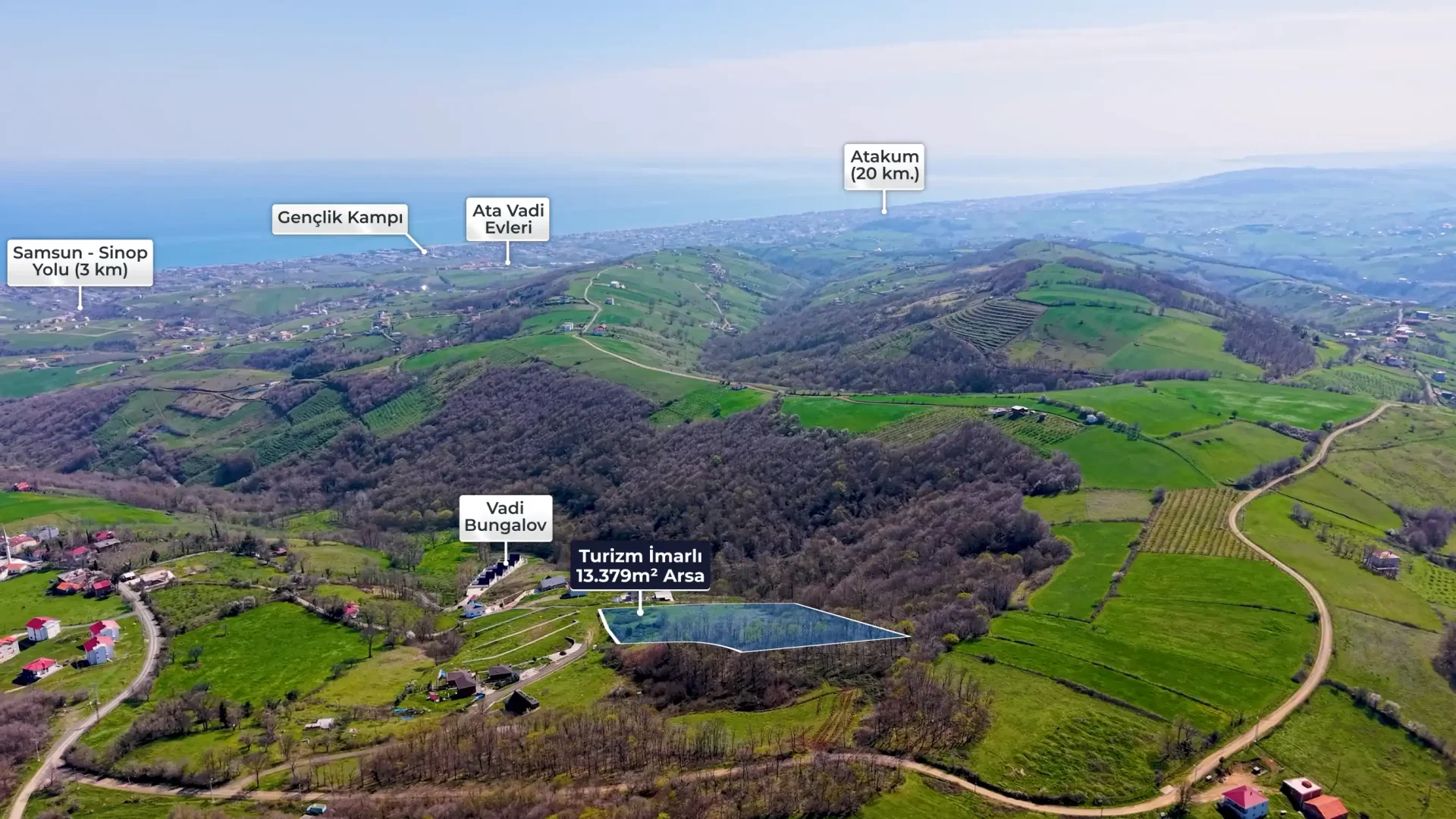 Turizm ve Ticari İmarlı Arsa | Deniz Manzaralı Proje Fırsatı