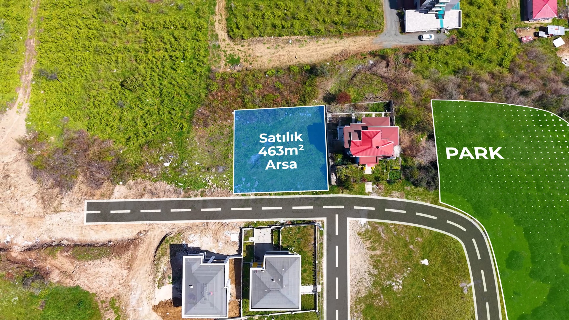 Atakum Yalı'da Kapanmaz Deniz Manzaralı Satılık Arsa