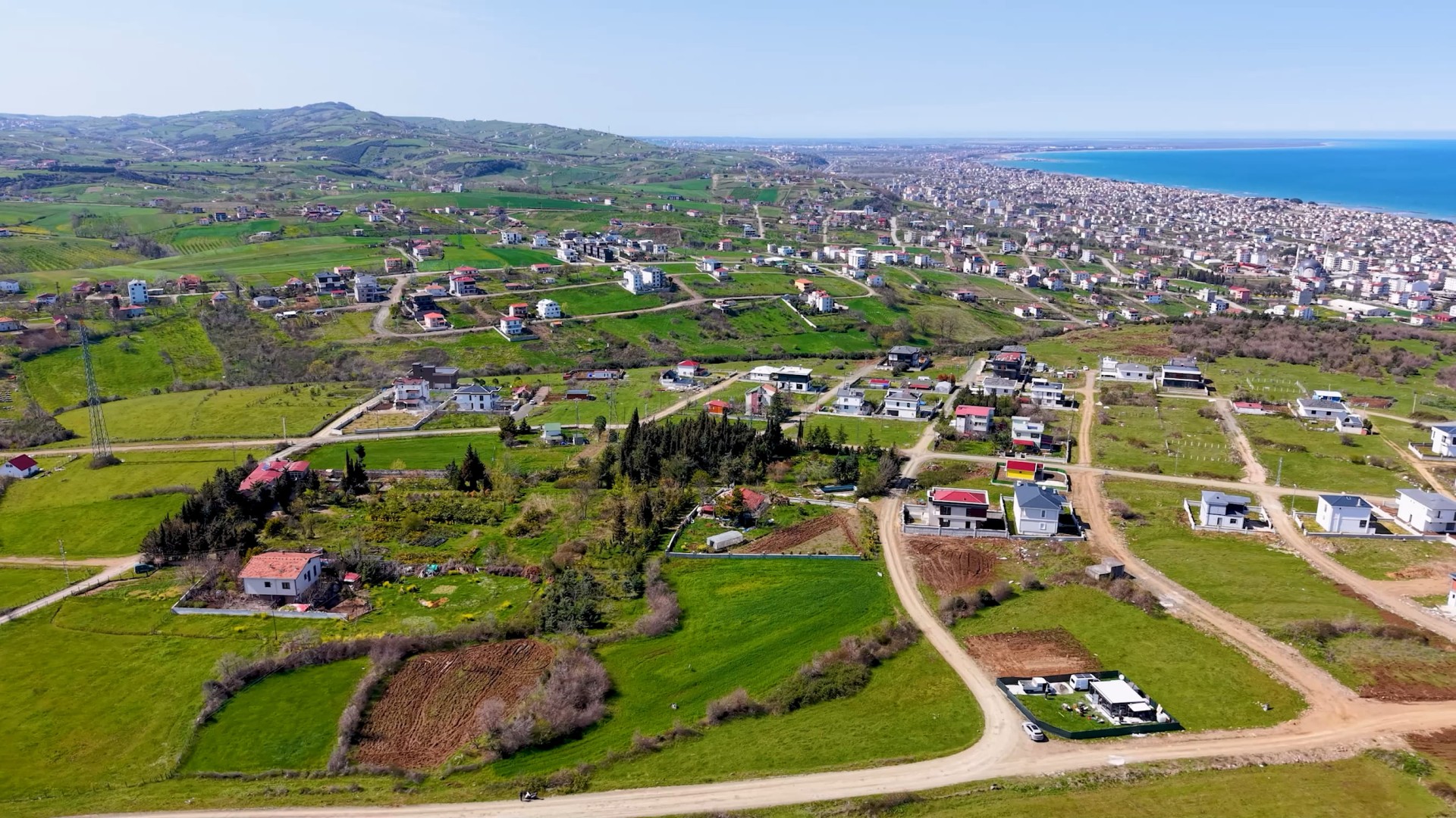 Atakum Çatalçam'da 3 Kata İmarlı Satılık Arsa