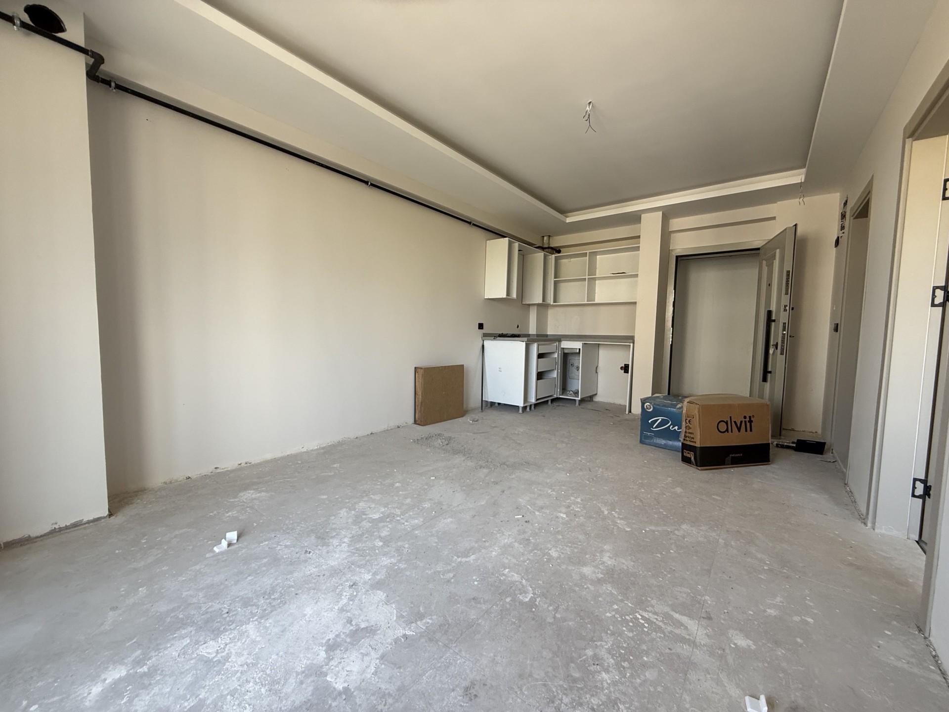 Toplu Konut Bulvarında Cephe Fırsat 1+1 Daire